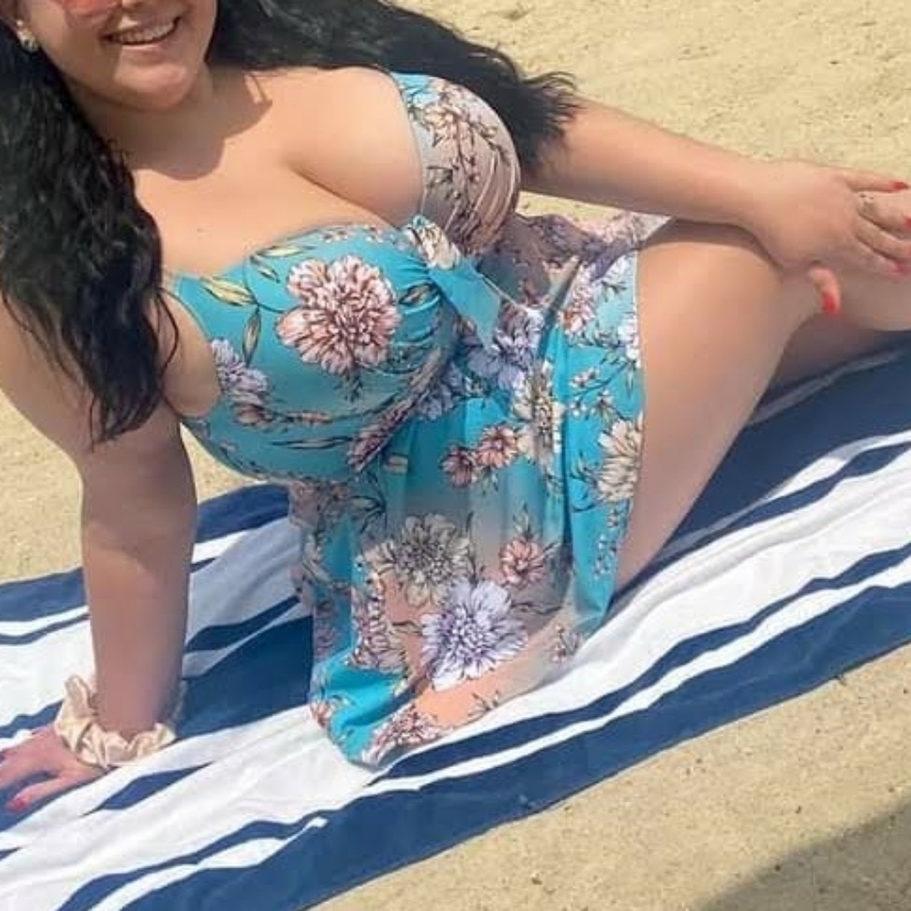 🆕👙 3X TORRID BLUE FLORAL BIKINI TOP AND SWIM SKIRT SET👙 - Picture 11 of 16